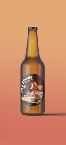 JEFE GAMBA - Imperial Red IPA - 33cl Botella